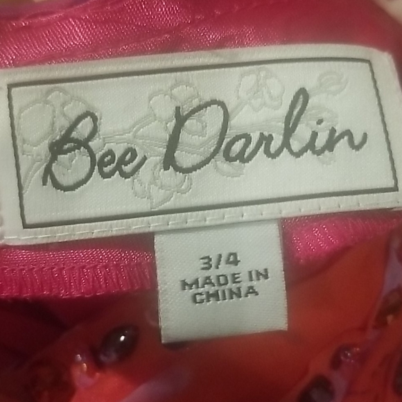 Bee Darlin dress size 3/4 - Picture 6 of 7